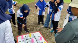 Fun games memeriahkan outbound PKRS RSU PKU Rogojampi