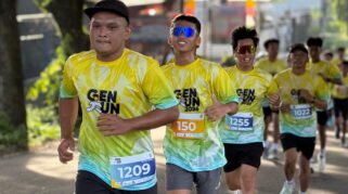 Peserta Pelari Event Sporttourism GenRun
