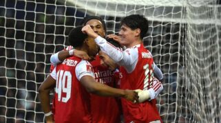 Gabriel Martinelli cetak hat-trick saat Arsenal lawan Portsmouth