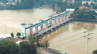 Sirine Pintu Air 10 Cisadane Kota Tangerang