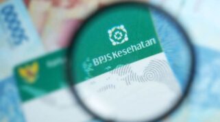 Ilustrasi kartu BPJS Kesehatan dan layanan rumah sakit