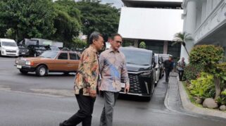 Marty Natalegawa dan Presiden Prabowo Subianto