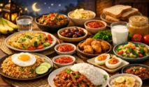 Ilustrasi makanan sehat untuk berbuka puasa Ramadan
