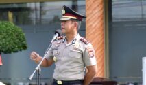 Wakapolresta Banyuwangi pimpin apel jam pimpinan