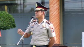 Wakapolresta Banyuwangi pimpin apel jam pimpinan