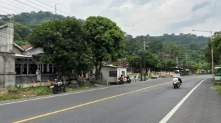 Lokasi korban pengeroyokan anak punk di Banyuwangi