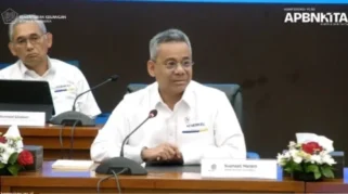 Konferensi pers APBN KiTa dan penyitaan rokok ilegal oleh Bea Cukai