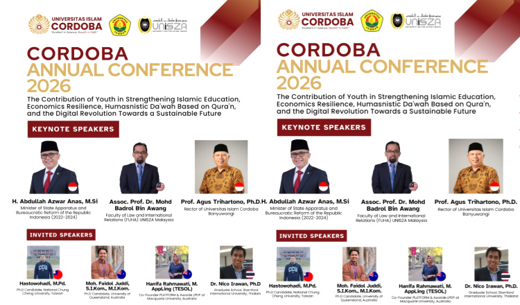 Konferensi internasional Universitas Islam Cordoba Banyuwangi 2026