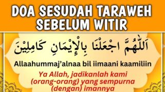 doa kamilin setelah shalat tarawih