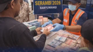 Ilustrasi Layanan kas keliling penukaran uang SERAMBI 2026 di Banyuwangi