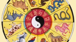 Ilustrasi simbol 12 zodiak untuk ramalan 12 Februari 2026