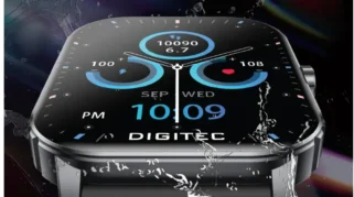 Smartwatch pengingat sahur dengan fitur alarm getar dan kiblat