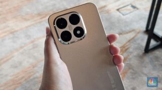 Tampilan antarmuka Xiaomi HyperOS 3 di smartphon