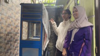 Tas belanja hitam tempat bayi ditemukan di Pejaten