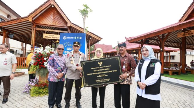 Peresmian fasilitas baru di SMAN 2 Taruna Bhayangkara Banyuwangi