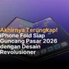 Apple Siap Guncang Pasar: Desain iPhone Fold Terungkap, Harga Melonjak Rp33 Juta