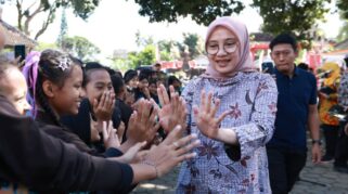 Bupati Ipuk Menyapa Murud SDN 2 Tulungrejo Kecamatan Glenmore