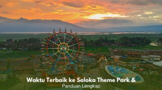 Saloka Theme Park dengan berbagai wahana dan zona tematik